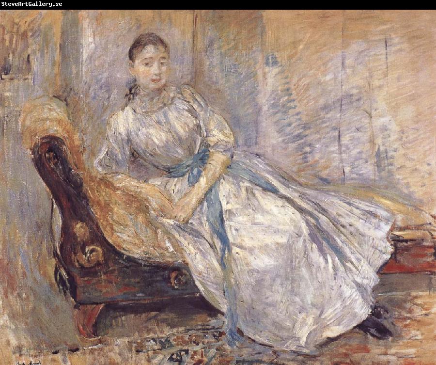 Berthe Morisot The girl on the bench